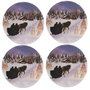 Hermia Manteles Individuales Multicolor Pack de 4